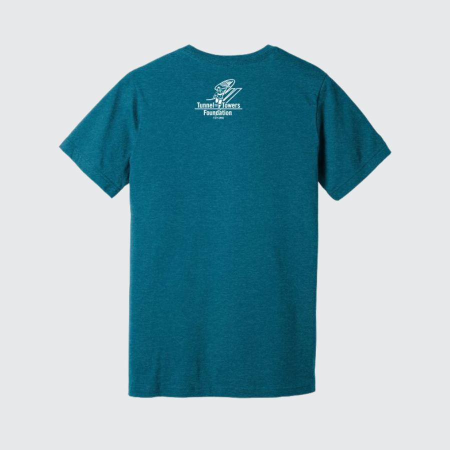 T2T Heroes Tee (Heathered Teal) - CLOSEOUT
