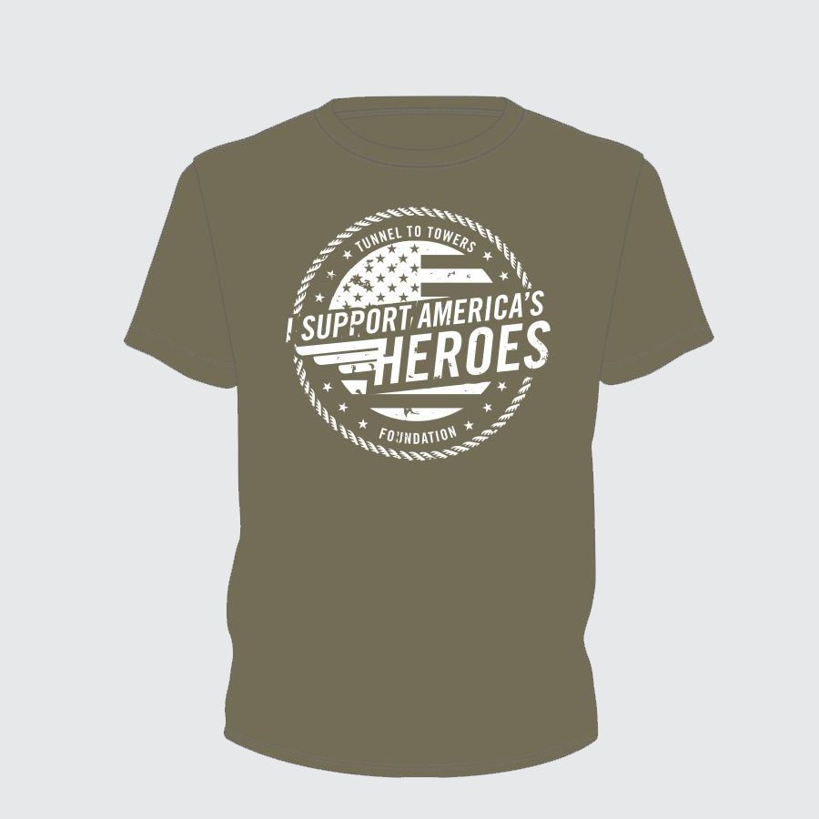 T2T Heroes Tee - YOUTH (Olive) - CLOSEOUT