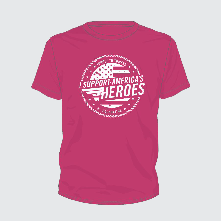 T2T Heroes Tee - YOUTH (Berry) - CLOSEOUT