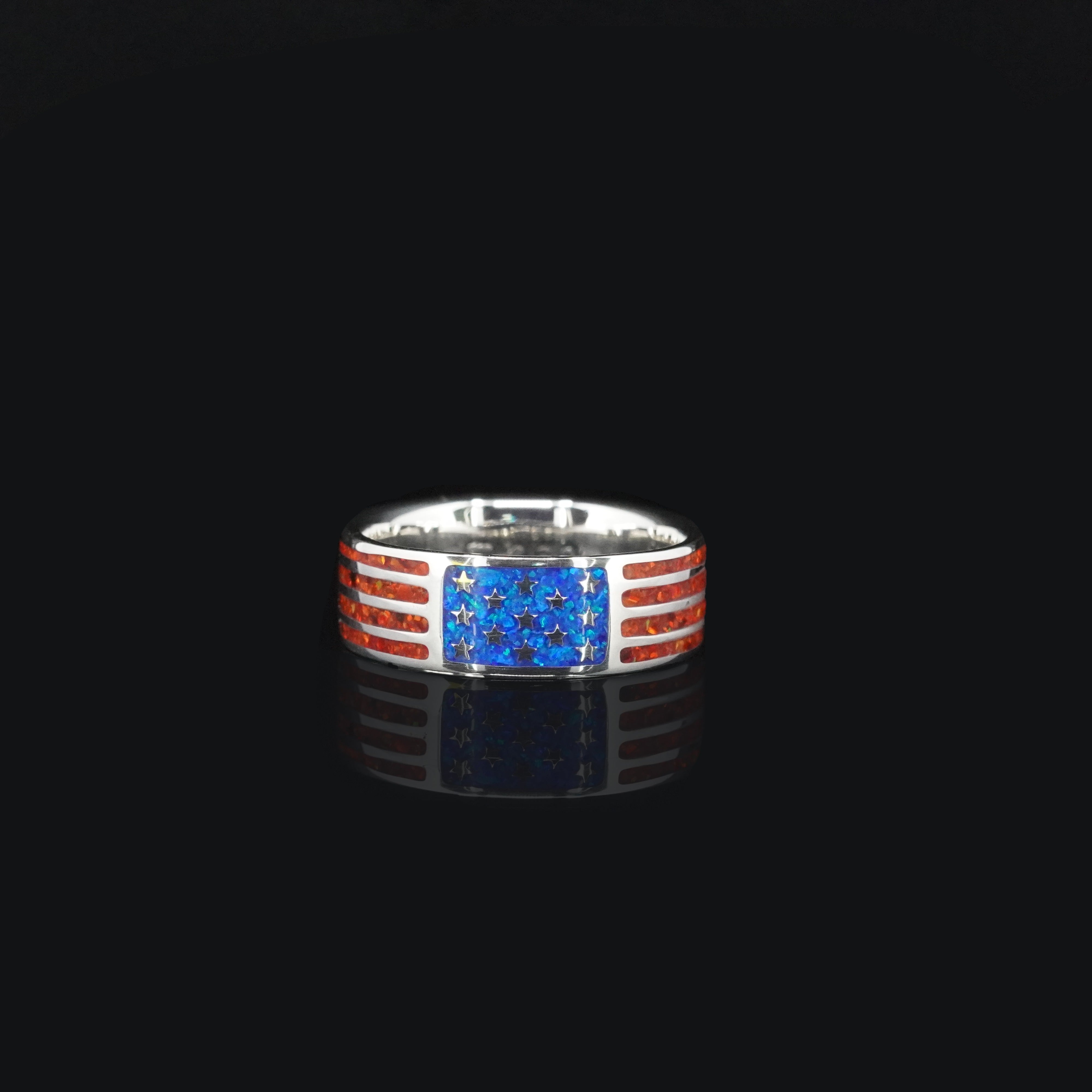 Mt.hill Stars and Stripes Ring指輪 25-26号 【公式通販】