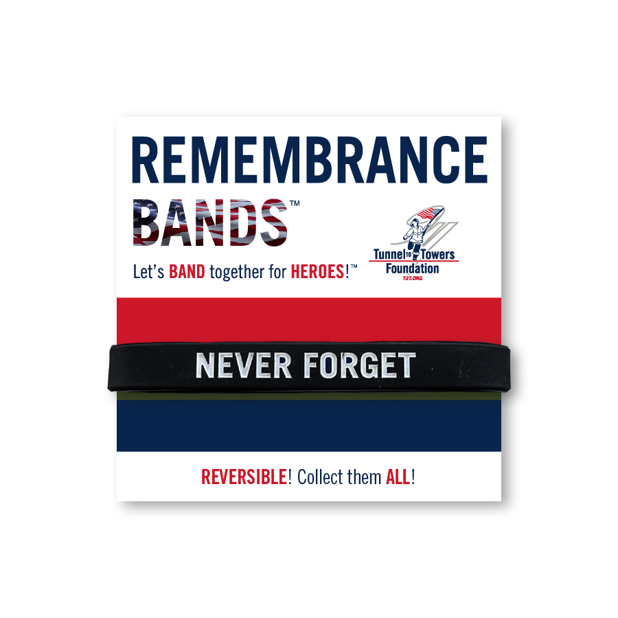 Remembrance Bands™ - Bravest Black