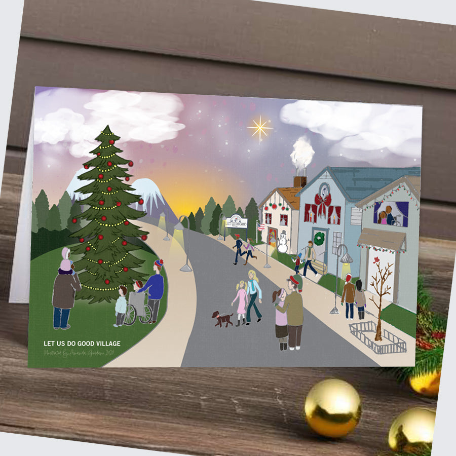 T2T Holiday Village Card - SALE!