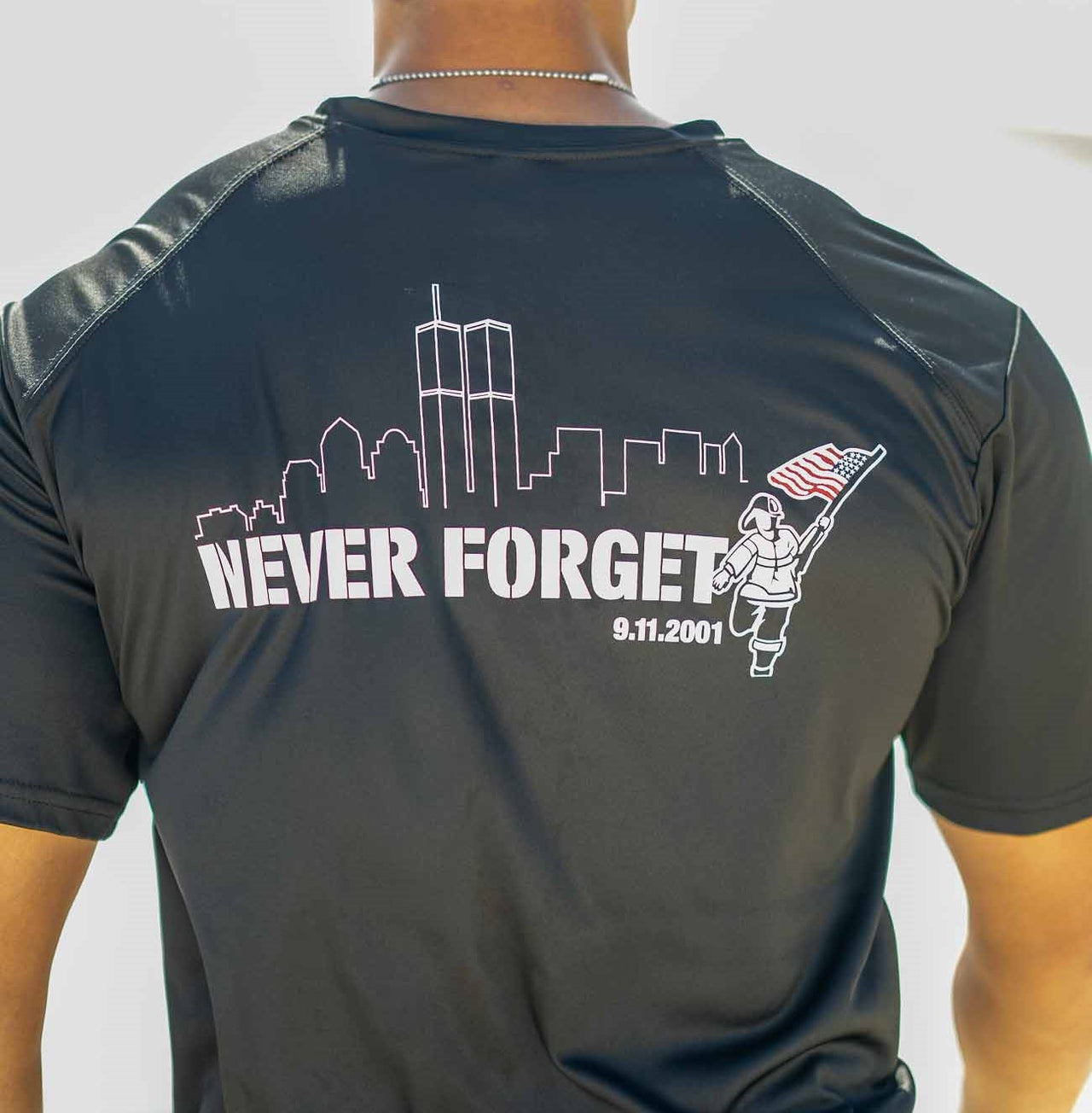 T2T Never Forget Performance Tee – Unisex (Black) - BACK IN STOCK