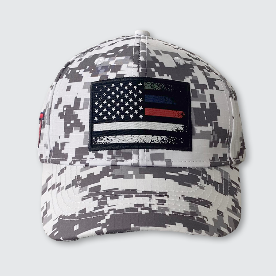 T2T Patch Hat (Patriot Flag Arctic Digi Camo)(L/XL) RESTOCK COMING SOO