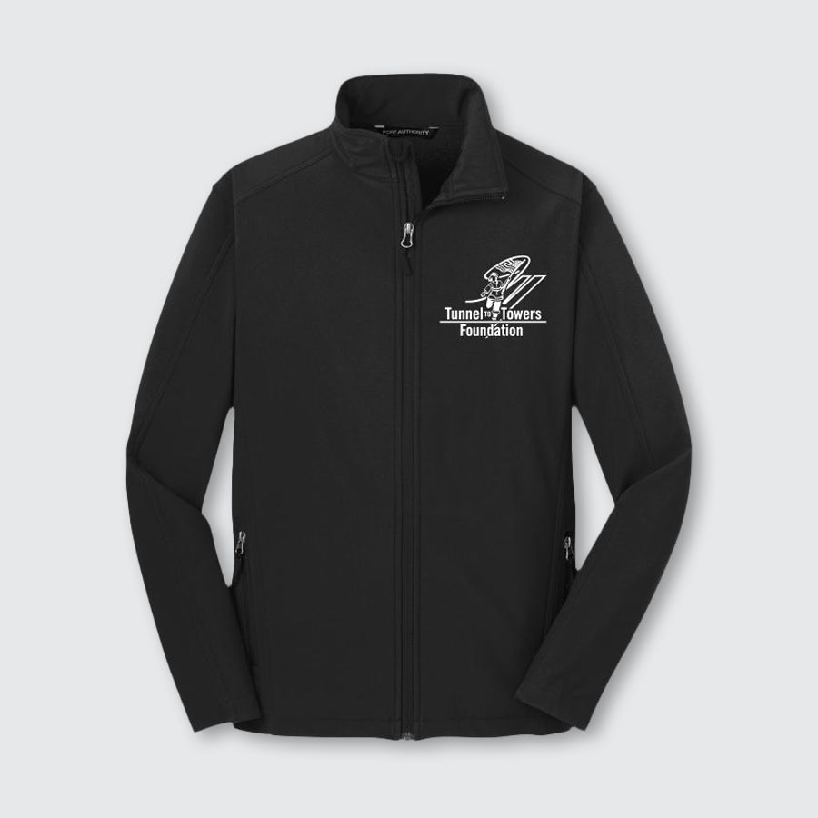 T2T Soft Shell Full Zip Jacket - Unisex (Black)