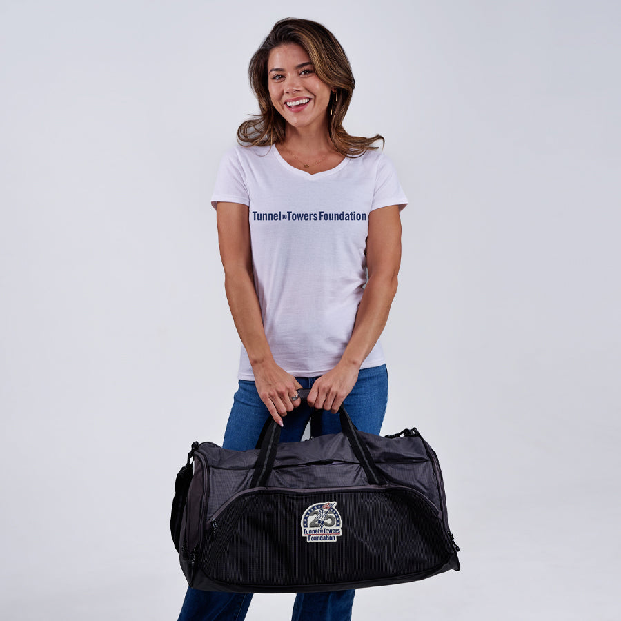 T2T 25th Anniversary Travel Duffle – (Black/Graphite) (RESTOCK COMING SOON)