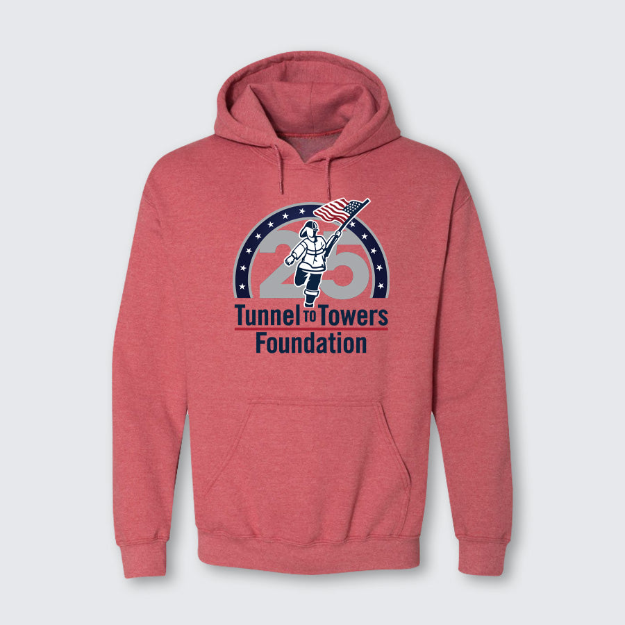 T2T 25th Anniversary Hoodie (Heather Scarlet Red)