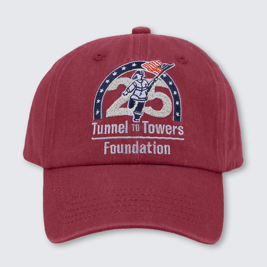T2T 25th Anniversary Twill Hat (Pigment Dyed Red) NEW!