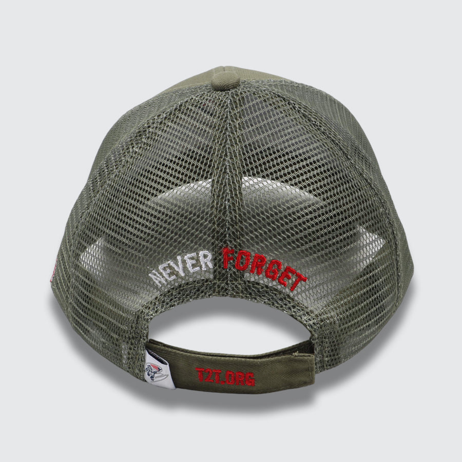 T2T Trucker Hat (Military Green)(M/L) SALE!