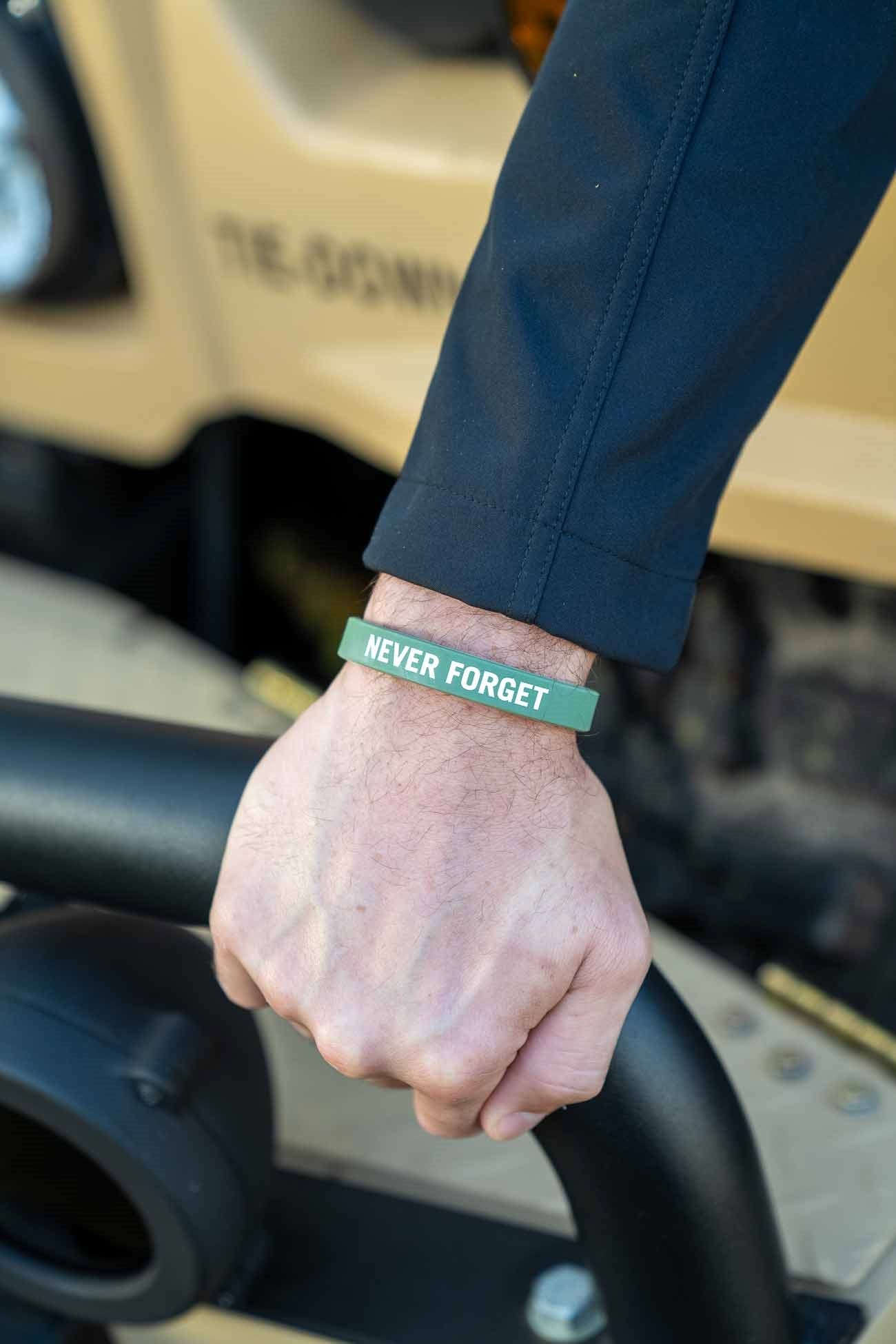 Remembrance Bands™ - Military Green - Set of 3
