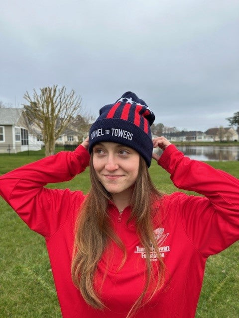 T2T Stars & Stripes Beanie (Navy)