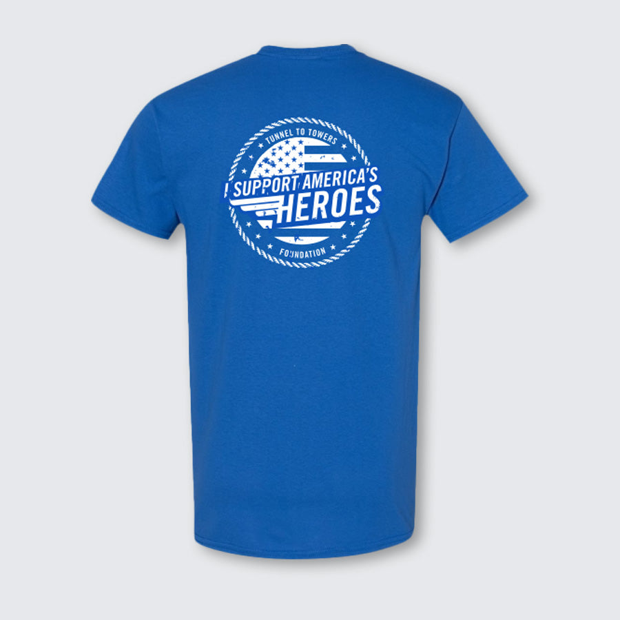 T2T HEROES TEE – UNISEX (Blue)