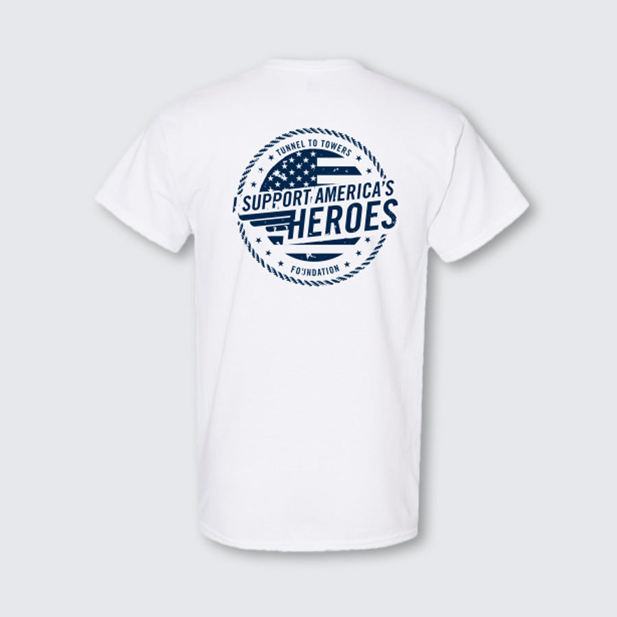 T2T HEROES TEE – UNISEX (White) SALE!