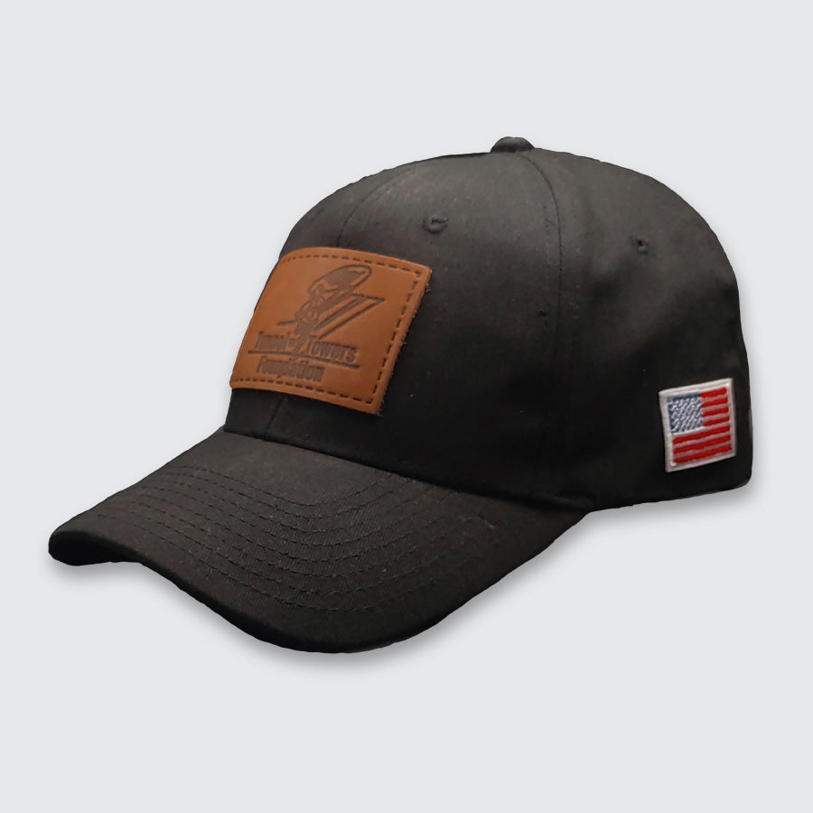 T2T Leather Patch Hat (Black)