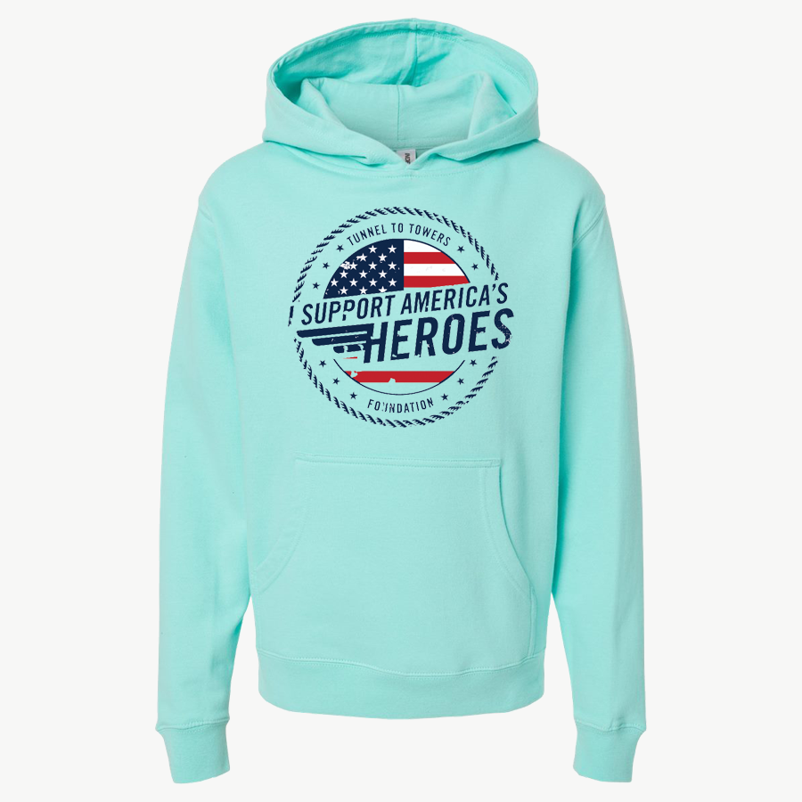 T2T Heroes Hoodie – YOUTH (Mint)