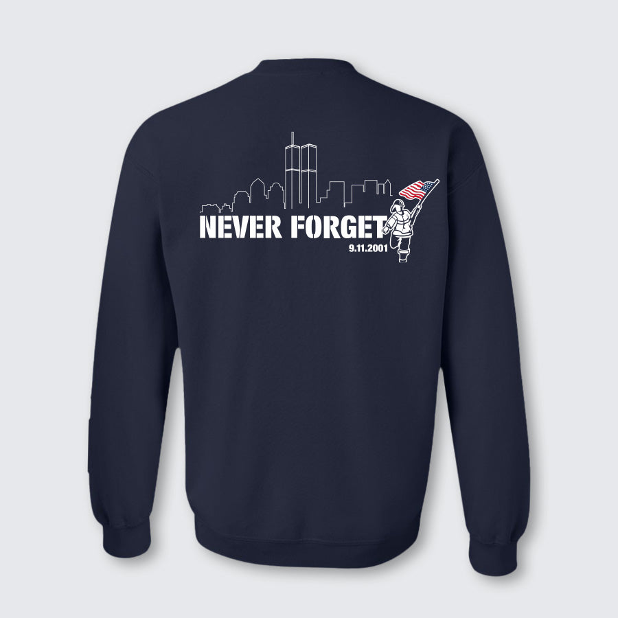 T2T Never Forget Crewneck Sweatshirt (Navy)