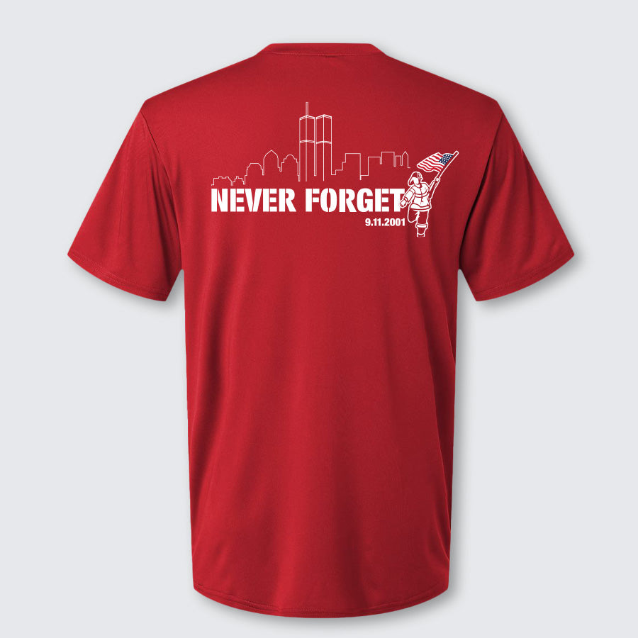 T2T Never Forget Performance Tee - Unisex (Red)