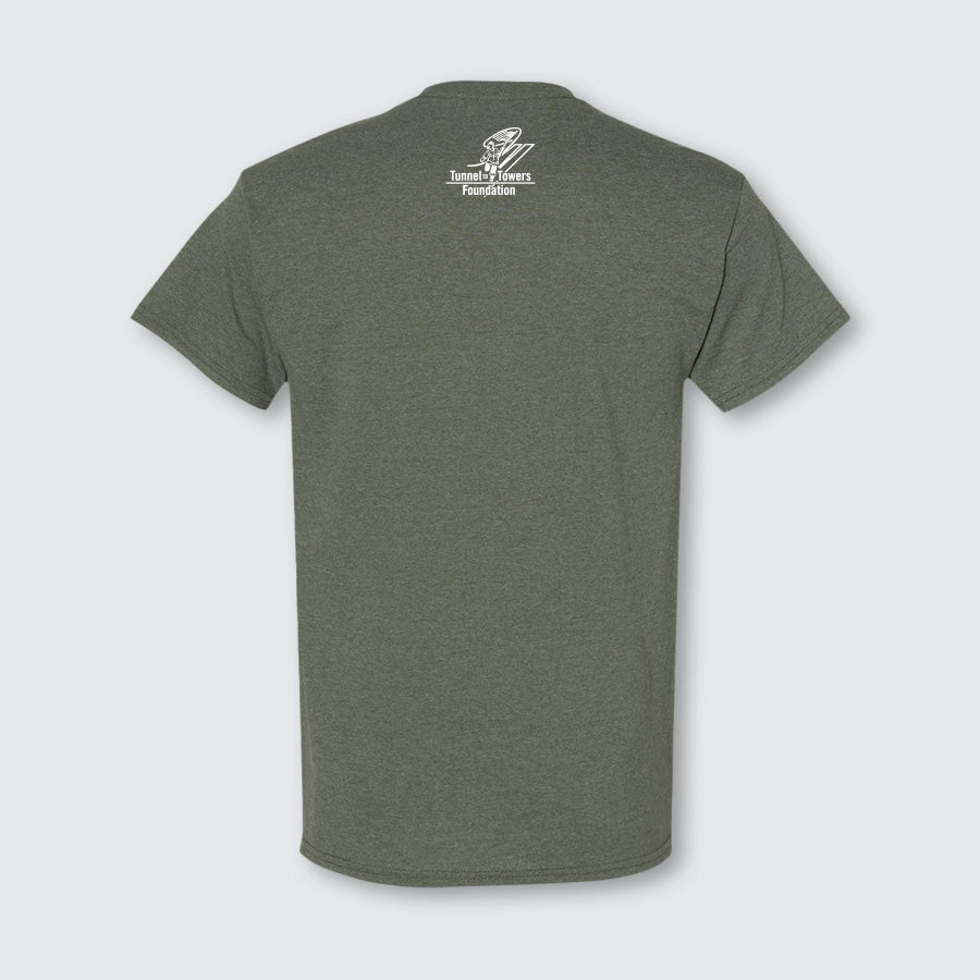 T2T Patriot Tee (Heather Military Green)