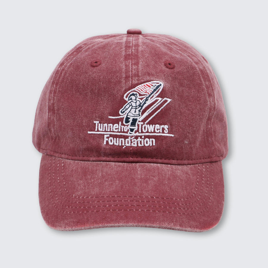 T2T Twill Hat – Pigment Dyed (Red)