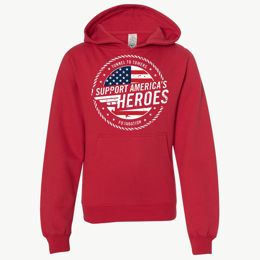 T2T Heroes Hoodie – Youth (Red)