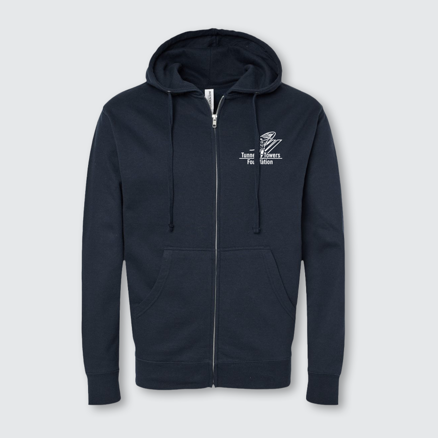 T2T Full Zip Sweatshirt Jacket - Unisex (Navy)