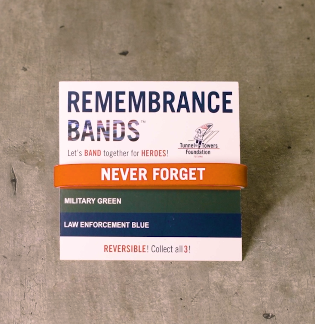 Remembrance Bands™ - Fire Engine Red - SINGLE BAND