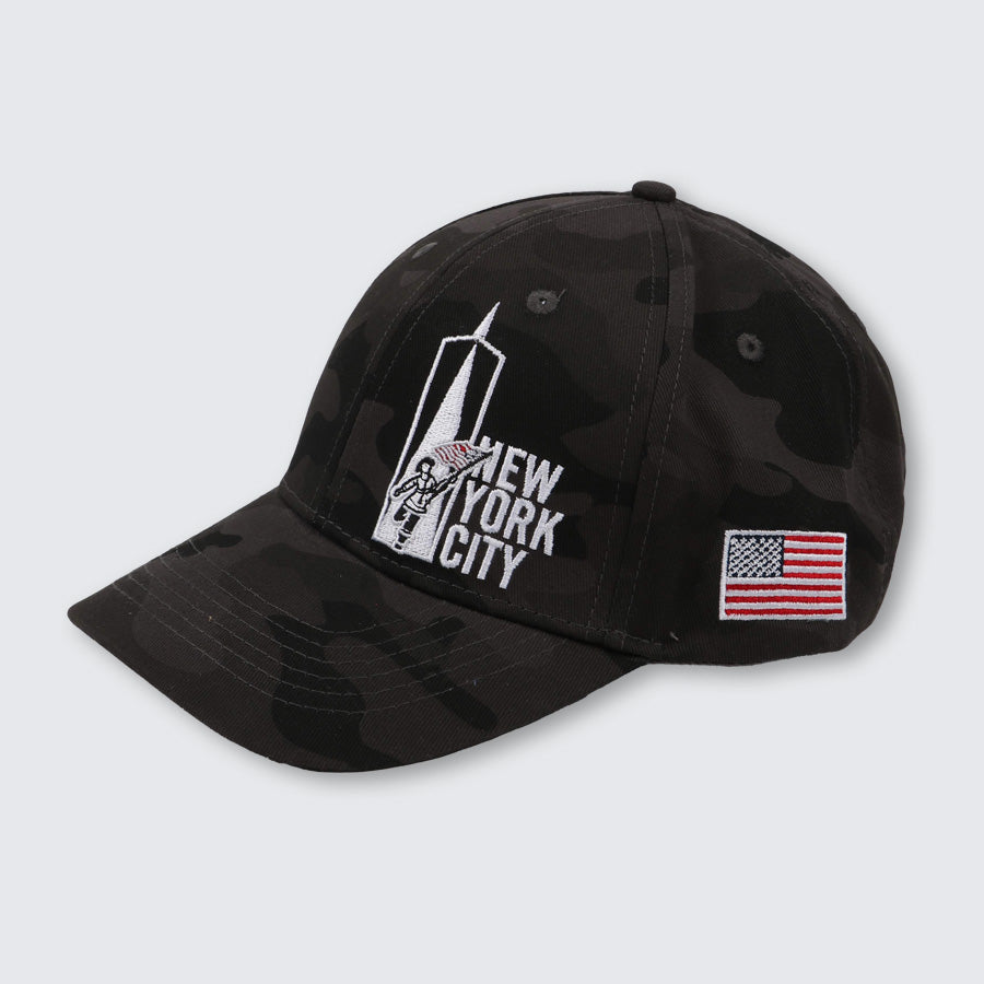 T2T Twill Hat – Tower (Black Camo)