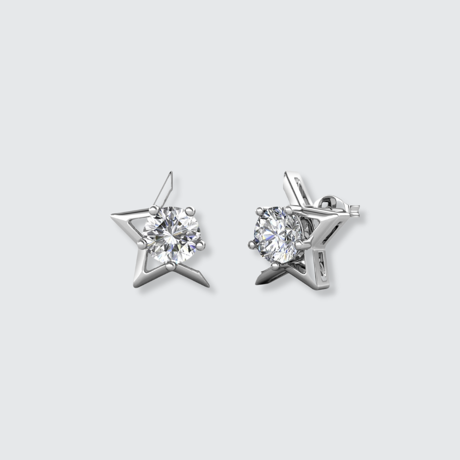T2T Patriot Star Earrings