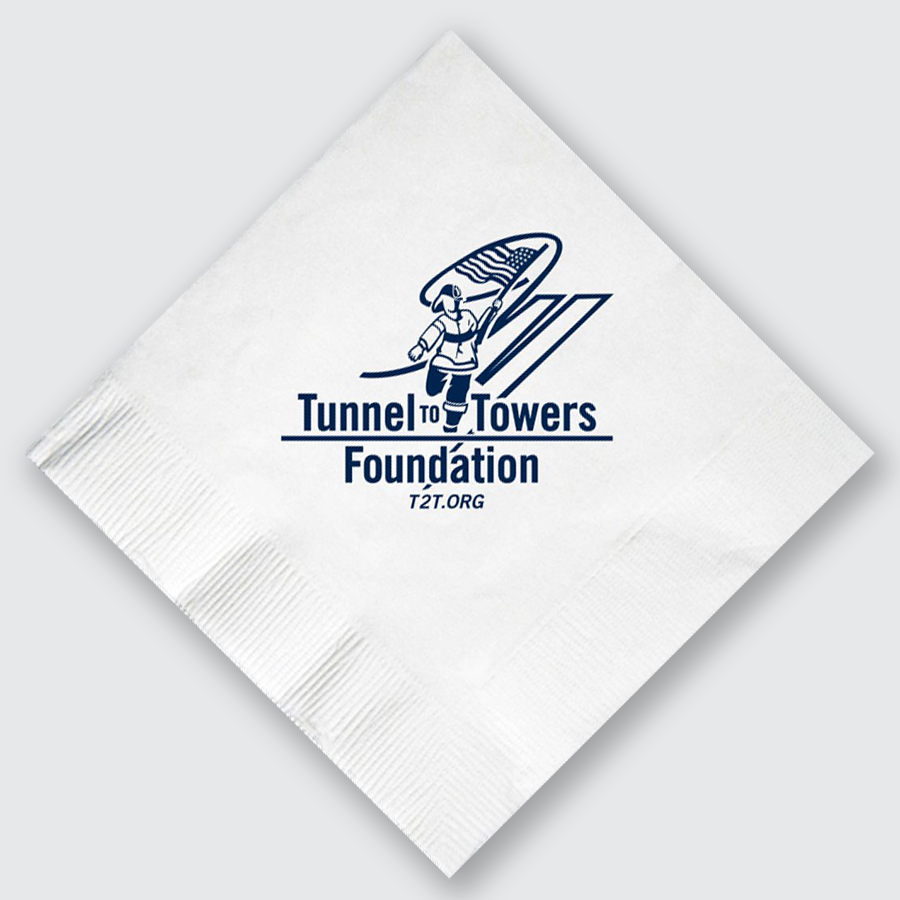T2T Event Beverage Napkins - 25 PACK (White) SALE!