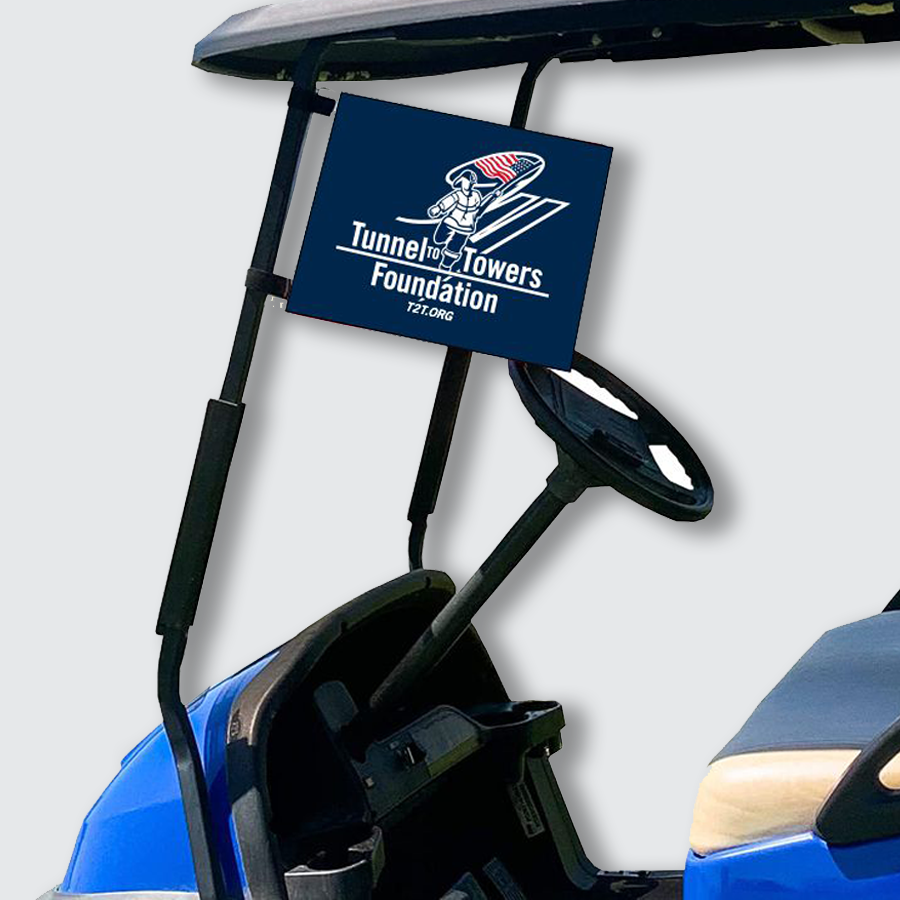 T2T Golf Cart Flag