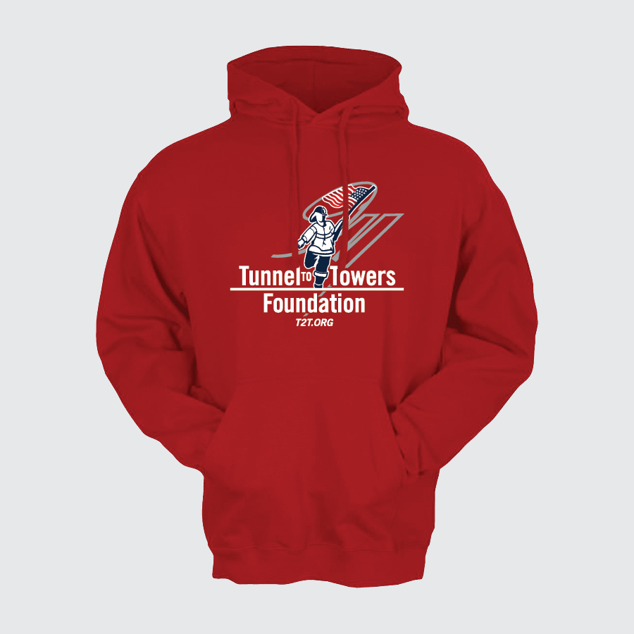 T2T Logo Hoodie (Red)